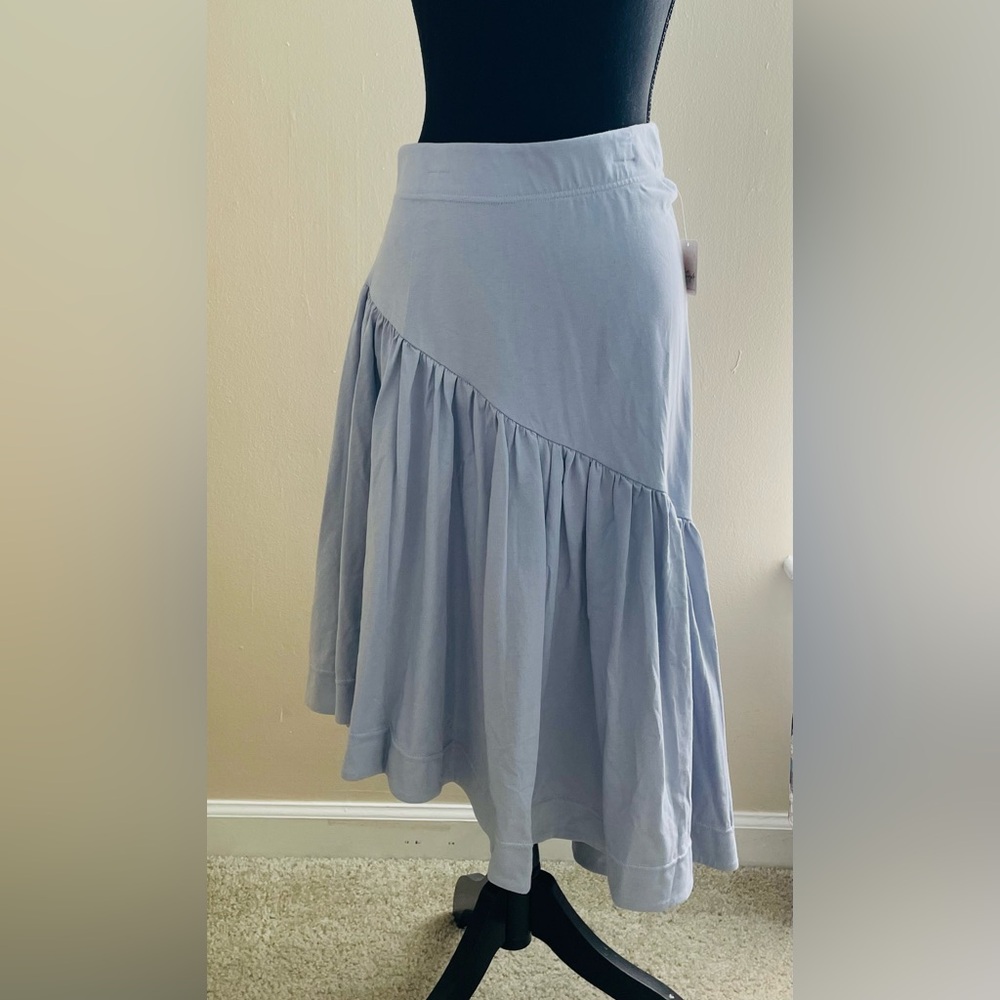 Free People Asymmetrical Light Purple/Blue Skirt